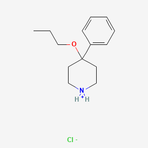 molecular formula C14H21NO B12789802 Einecs 257-125-0 CAS No. 51304-59-7
