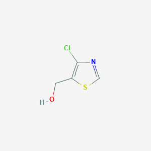 molecular formula C4H4ClNOS B1278984 (4-Chlorothiazol-5-yl)methanol CAS No. 1025936-09-7