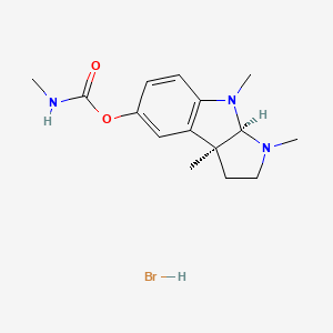 molecular formula C15H22BrN3O2 B12789970 Physostigmine hydrobromide CAS No. 6091-13-0