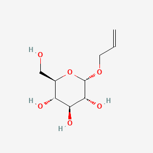 molecular formula C9H16O6 B1279019 O-Allyl-alpha-D-glucose CAS No. 94031-20-6