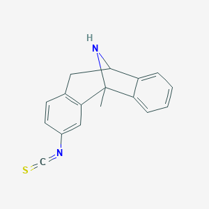 molecular formula C17H14N2S B127902 3-Ncs-dizocilpine CAS No. 149818-12-2