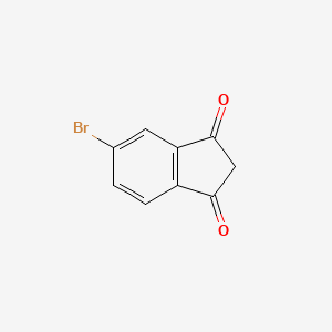 molecular formula C9H5BrO2 B1279020 5-BROMO-1,3-INDANDIONE CAS No. 27611-39-8