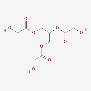 molecular formula C9H14O9 B12790210 Glyceryl triglycolate CAS No. 119797-89-6