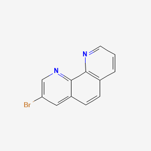 molecular formula C12H7BrN2 B1279025 3-Bromo-1,10-phenanthroline CAS No. 66127-01-3