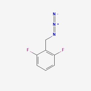 molecular formula C7H5F2N3 B1279031 2-(Azidomethyl)-1,3-difluorobenzene CAS No. 106308-60-5