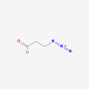molecular formula C3H5N3O B1279046 3-Azidopropanal CAS No. 58503-60-9