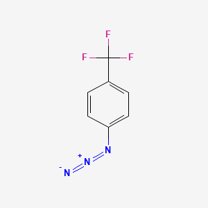 molecular formula C7H4F3N3 B1279051 1-叠氮-4-(三氟甲基)苯 CAS No. 5586-13-0