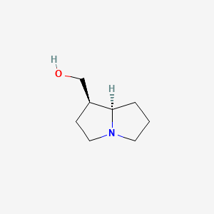 molecular formula C8H15NO B12790543 Lindelofidine CAS No. 488-06-2
