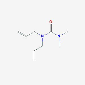 molecular formula C9H16N2O B12790628 N,N-Dimethyl-N',N'-diprop-2-en-1-ylurea CAS No. 16667-21-3