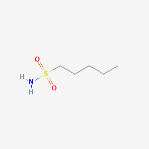molecular formula C5H13NO2S B1279081 戊烷-1-磺酰胺 CAS No. 52960-14-2