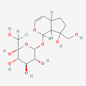 molecular formula C15H23ClO10 B12790817 Asystasioside E CAS No. 126005-85-4
