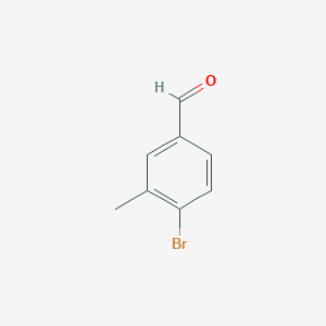 molecular formula C8H7BrO B1279091 4-溴-3-甲基苯甲醛 CAS No. 78775-11-8