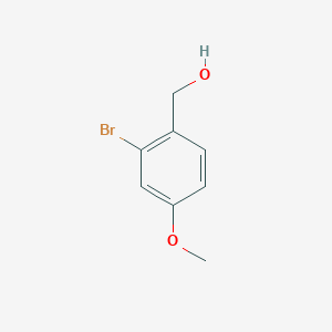 molecular formula C8H9BrO2 B1279092 2-Bromo-4-methoxybenzyl Alcohol CAS No. 163190-79-2
