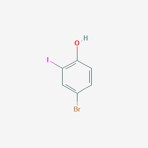 molecular formula C6H4BrIO B1279099 4-Bromo-2-iodophenol CAS No. 207115-22-8