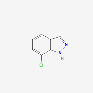 molecular formula C7H5ClN2 B1279106 7-氯-1H-吲唑 CAS No. 37435-12-4
