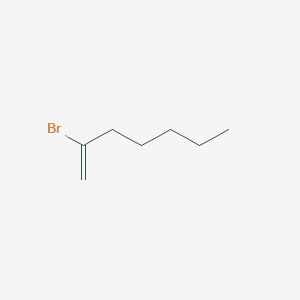 molecular formula C7H13B B1279110 2-Bromo-1-heptene CAS No. 3252-91-3
