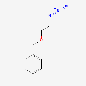 molecular formula C9H11N3O B1279111 2-Benzyloxyethyl azide CAS No. 336616-13-8