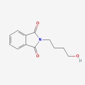 molecular formula C12H13NO3 B1279114 2-(4-Hydroxybutyl)isoindoline-1,3-dione CAS No. 24697-70-9
