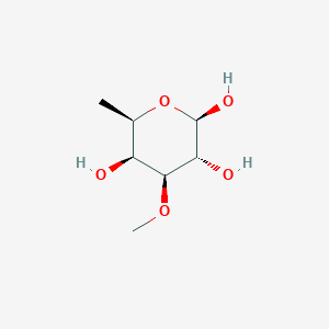 molecular formula C7H14O5 B12791320 beta-D-Digitalopyranose CAS No. 1357151-49-5