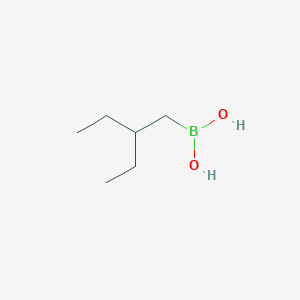 molecular formula C6H15BO2 B1279147 Boronic acid, (2-ethylbutyl)- CAS No. 140614-19-3