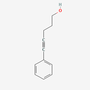 molecular formula C11H12O B1279149 5-苯基-4-戊炔-1-醇 CAS No. 24595-58-2