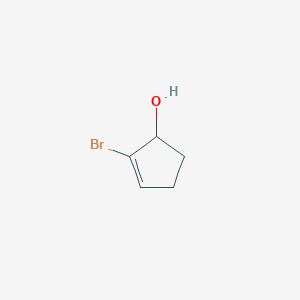 molecular formula C5H7BrO B1279150 2-Bromocyclopent-2-enol CAS No. 86488-28-0