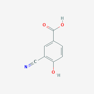 molecular formula C8H5NO3 B1279151 3-Cyano-4-hydroxybenzoic Acid CAS No. 70829-28-6