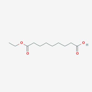molecular formula C11H20O4 B1279157 壬二酸单乙酯 