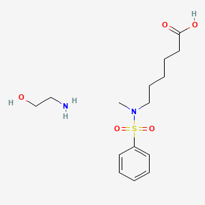 molecular formula C15H26N2O5S B12791661 Einecs 278-071-4 CAS No. 75113-57-4
