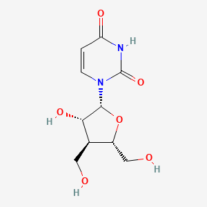 molecular formula C10H14N2O6 B12791732 3'-Hydroxymethyl Ara U CAS No. 130351-54-1