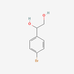 molecular formula C8H9BrO2 B1279177 1-(4-Bromophenyl)ethane-1,2-diol CAS No. 92093-23-7