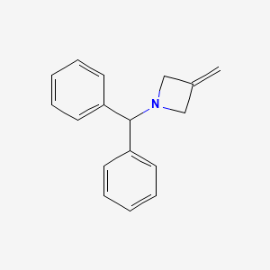 molecular formula C17H17N B1279181 1-Benzhydryl-3-methyleneazetidine CAS No. 40569-55-9