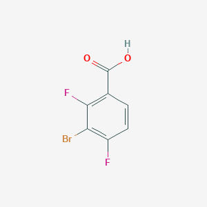 molecular formula C7H3BrF2O2 B1279182 3-Bromo-2,4-difluorobenzoic acid CAS No. 651026-98-1