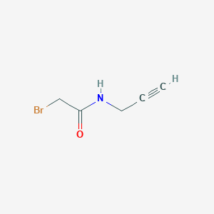 molecular formula C5H6BrNO B1279197 2-bromo-N-(prop-2-yn-1-yl)acetamide CAS No. 173208-24-7