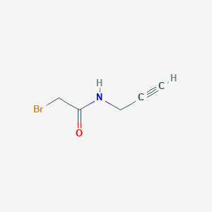 molecular formula C5H6BrNO B1279197 2-Bromo-N-(prop-2-ynyl)acetamide CAS No. 173208-24-7