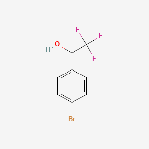 molecular formula C8H6BrF3O B1279198 1-(4-Bromophenyl)-2,2,2-trifluoroethanol CAS No. 76911-73-4