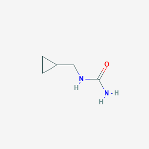 molecular formula C5H10N2O B1279208 (Cyclopropylmethyl)urea CAS No. 61600-98-4