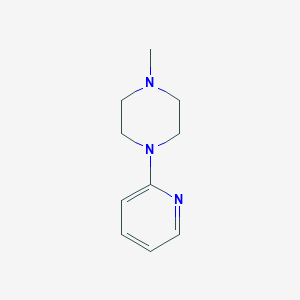 molecular formula C10H15N3 B127924 1-Methyl-4-(pyridin-2-yl)piperazine CAS No. 145208-85-1