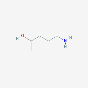 molecular formula C5H13NO B1279241 5-Aminopentan-2-ol CAS No. 81693-62-1