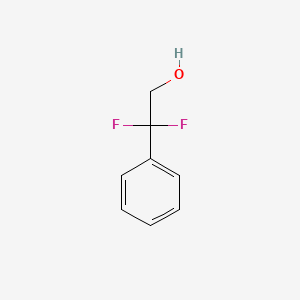 molecular formula C8H8F2O B1279243 2,2-Difluoro-2-phenylethanol CAS No. 129973-51-9