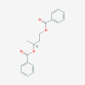 molecular formula C18H18O4 B12792468 1,3-Butylene glycol dibenzoate CAS No. 2867-65-4