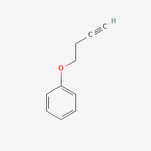 molecular formula C10H10O B1279257 (But-3-yn-1-yloxy)benzene CAS No. 156146-14-4