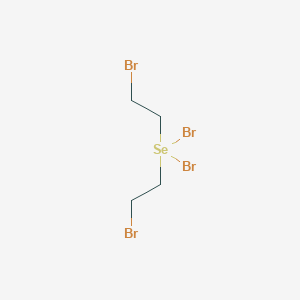 molecular formula C4H8Br4Se B127926 Bis(2-bromoethyl)selenium Dibromide CAS No. 62735-90-4