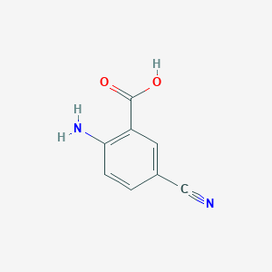 molecular formula C8H6N2O2 B1279264 2-Amino-5-cyanobenzoic acid CAS No. 99767-45-0