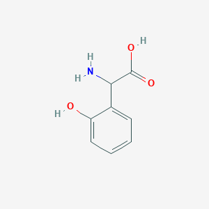 molecular formula C8H9NO3 B1279266 2-amino-2-(2-hydroxyphenyl)acetic Acid CAS No. 25178-38-5
