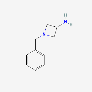 molecular formula C10H14N2 B1279275 1-Benzylazetidin-3-amine CAS No. 223381-58-6