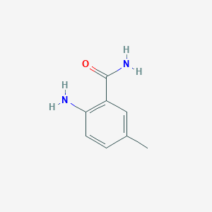 molecular formula C8H10N2O B1279305 2-Amino-5-methylbenzamide CAS No. 40545-33-3