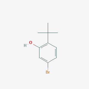 molecular formula C10H13BrO B1279315 5-溴-2-叔丁基苯酚 CAS No. 30715-50-5