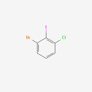 molecular formula C6H3BrClI B1279322 1-Bromo-3-chloro-2-iodobenzene CAS No. 450412-28-9
