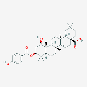 molecular formula C37H52O6 B127934 Hobz-ohmap CAS No. 155510-77-3
